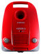 Пылесос Samsung SC4135, красный